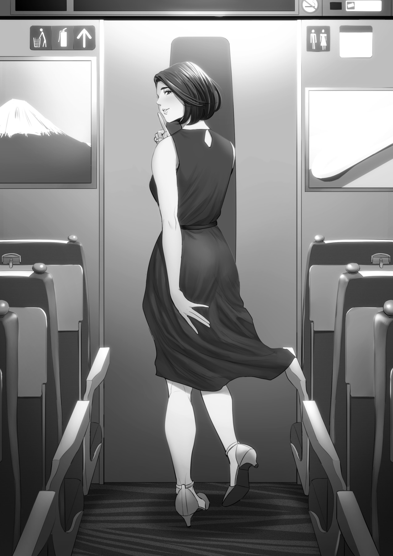 Hentai Manga Comic-What Are You Doing On The Bullet Train!?-Read-67